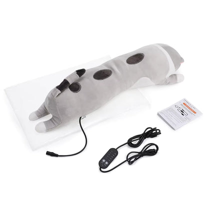 USB-Powered Cute Cat Plush Heating Pad for Period Cramps & Body Relief